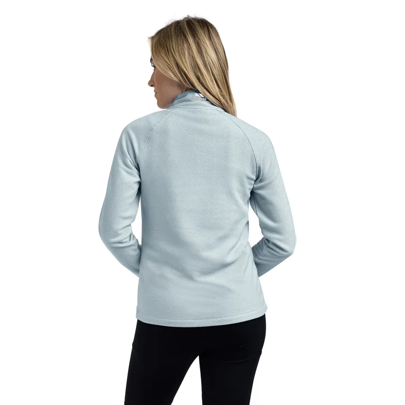 Trespass Women's Meadows Half-Zip Microfleece - Teal Mist