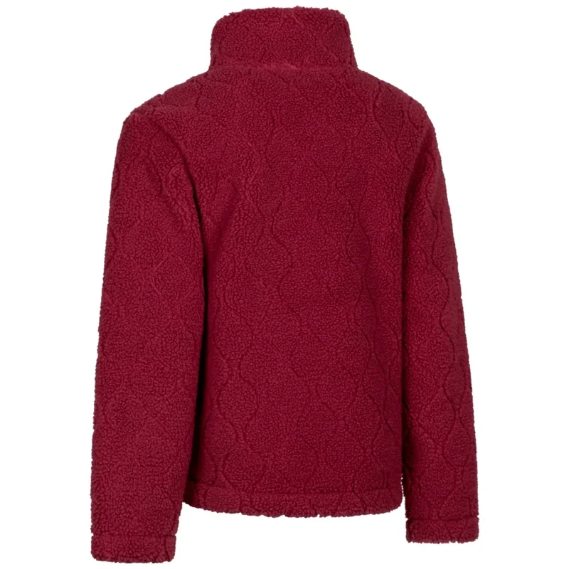 Trespass Kids' Southford Full-Zip Fleece - Rose Blush
