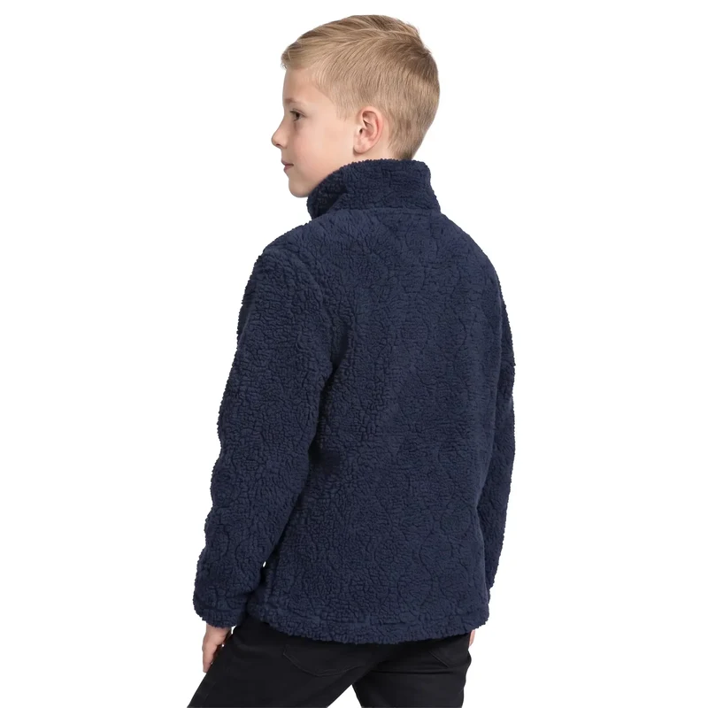 Trespass Kids' Southford Full-Zip Fleece - Navy