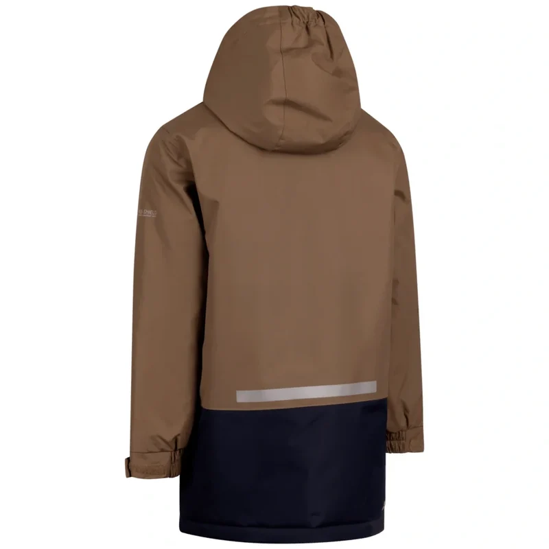 Trespass Kids' Franzz Waterproof Jacket- Brownie