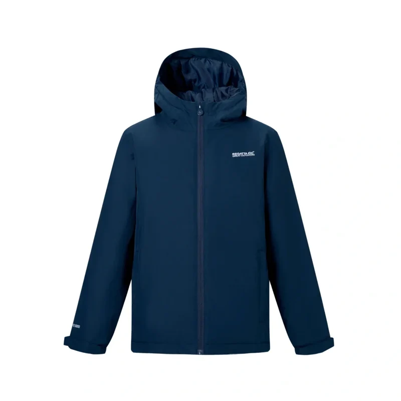 Regatta Kids' Hurdle Waterproof Jacket - Navy