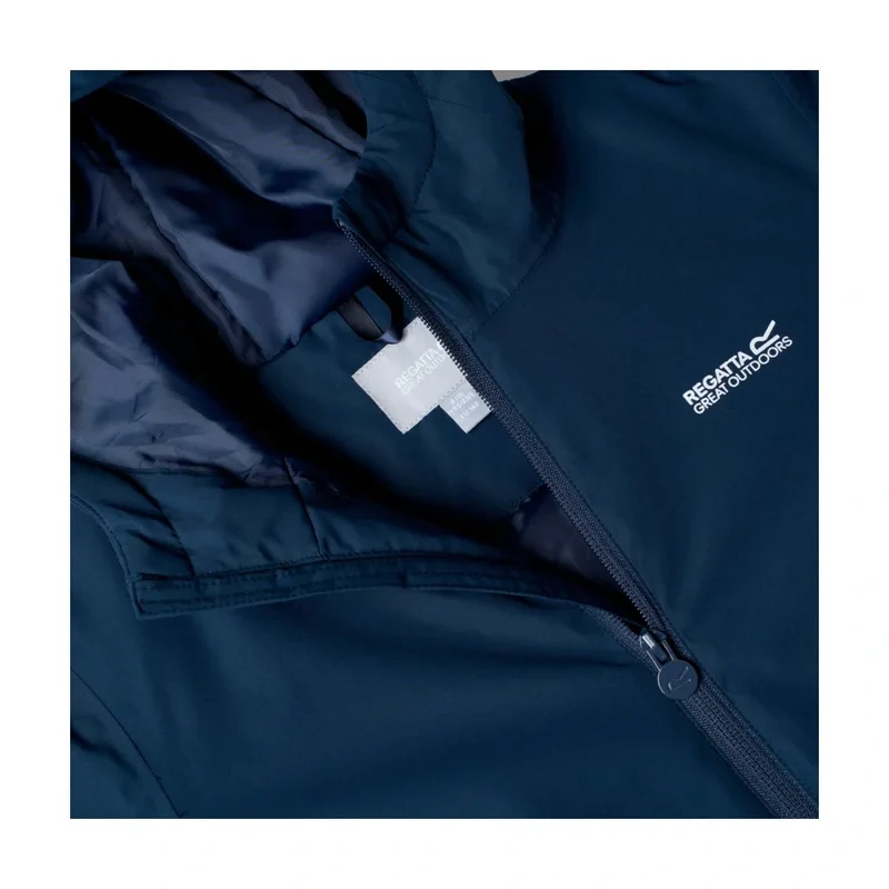 Regatta Kids' Hurdle Waterproof Jacket - Navy
