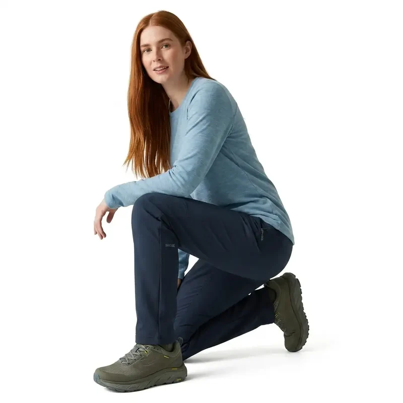 Regatta Women's Fenton Stretch Softshell Trousers - Navy
