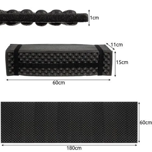 1 faltbare Isomatte 180x60cm isolierend wasserdicht