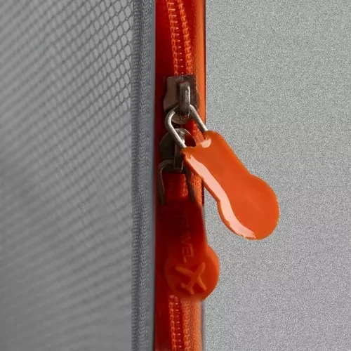 7 Reise-Organizer für Ordnung im Koffer grau/orange