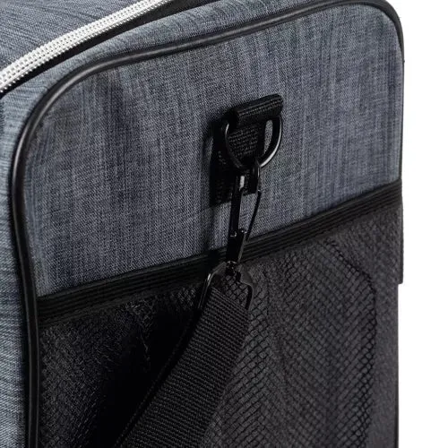 Reisetasche 40x25x20cm für Handgepäck, wasserdicht, grau