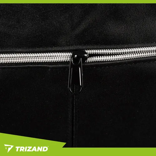 1 Reiserucksack mit Kosmetiktasche für Handgepäck, schwarz