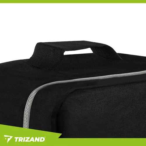 1 Reiserucksack mit Kosmetiktasche für Handgepäck, schwarz