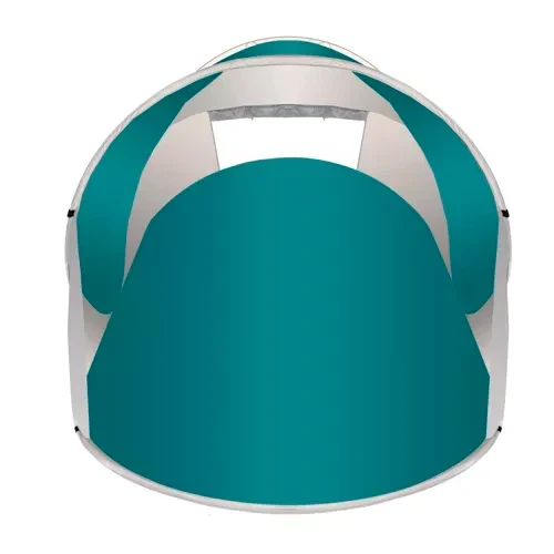 1 Strandzelt mit UV-Schutz und Regenabwehr - blaugrau