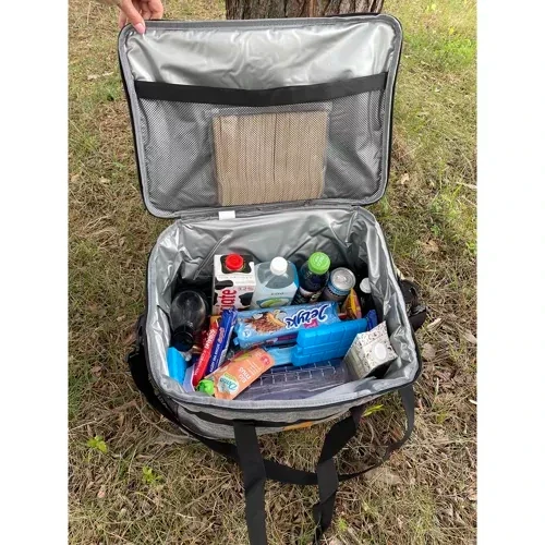2 Kühlpatronen Thermotasche isoliert 20L grau
