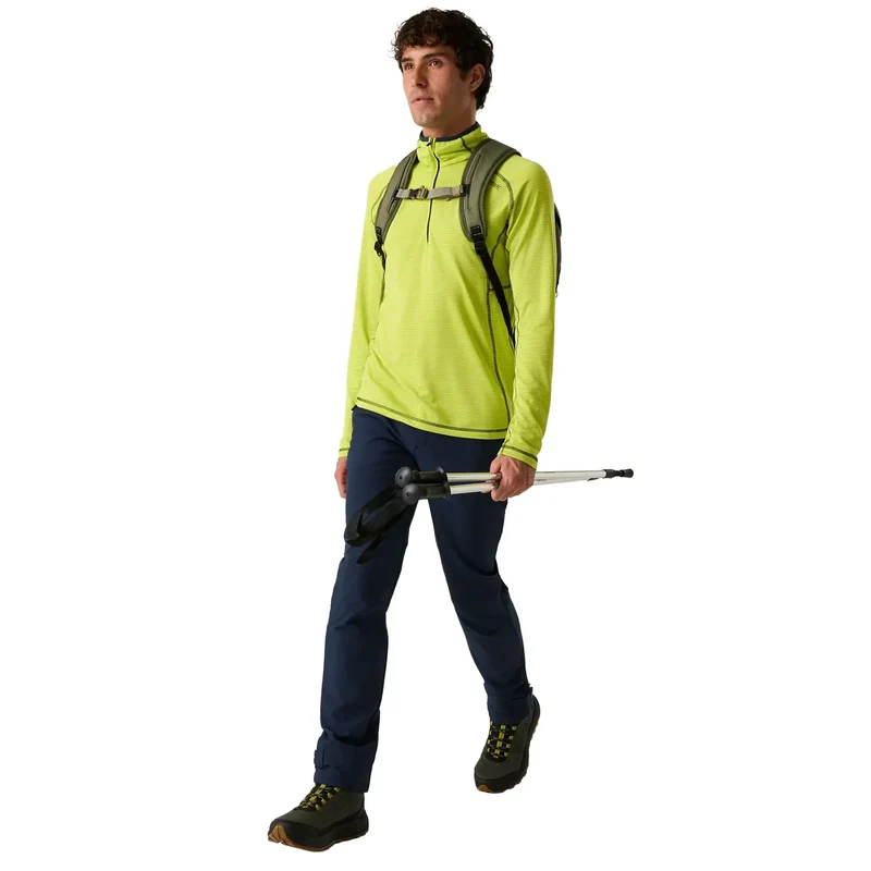 Regatta Mens' Geo Softshell Walking Trousers - Navy