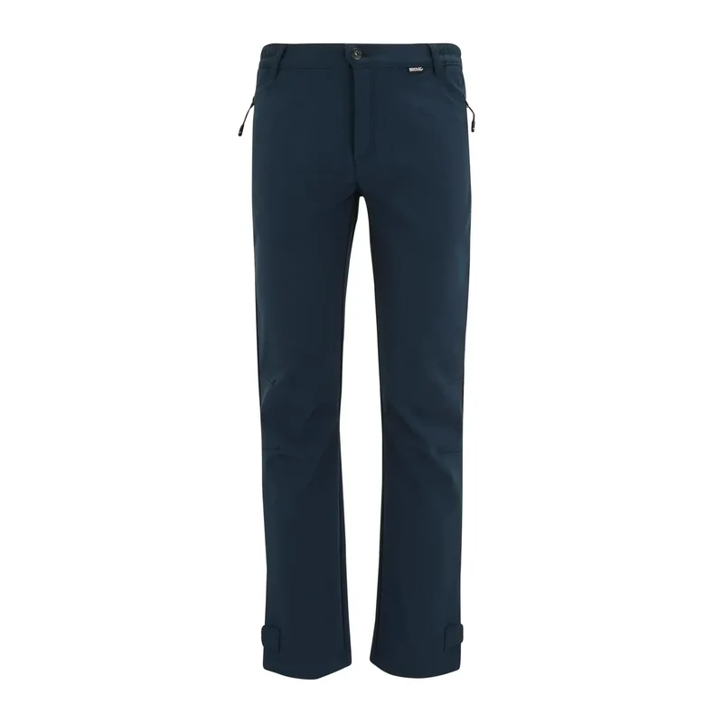 Regatta Mens' Geo Softshell Walking Trousers - Navy