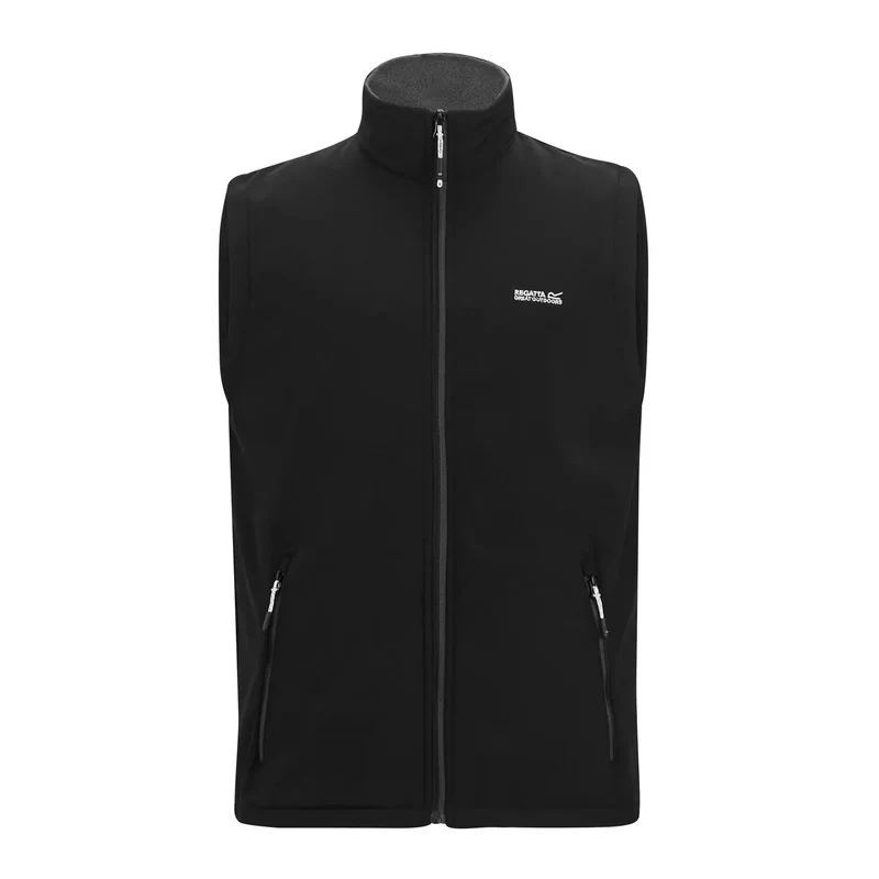 Regatta Mens' Bradwell III Softshell Bodywarmer Gilet - Black