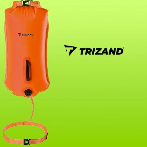 2in1 Aufblasbare Signalboje mit Trockentasche orange