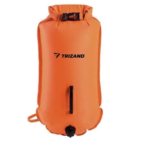 2in1 Aufblasbare Signalboje mit Trockentasche orange