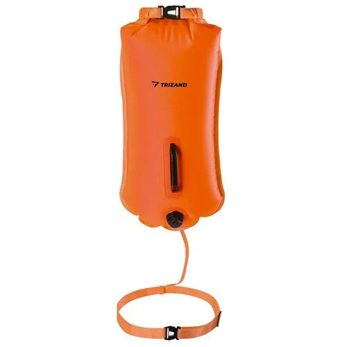 2in1 Aufblasbare Signalboje mit Trockentasche orange