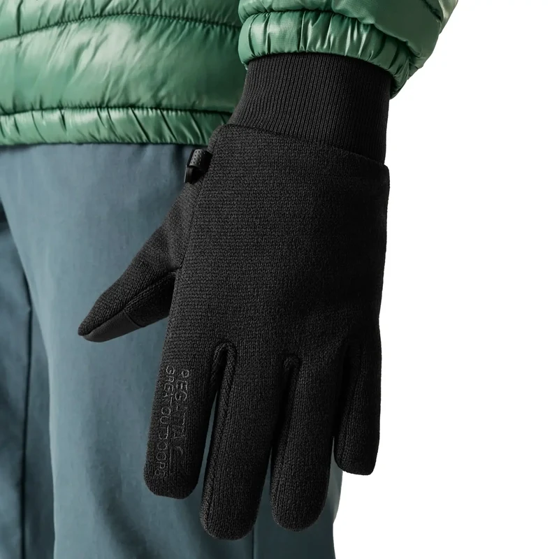 Regatta Men's Veris Touchtip Gloves - Black