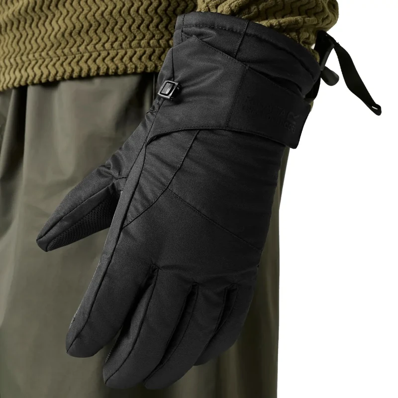 Regatta Unisex Transition Waterproof Gloves III - Black