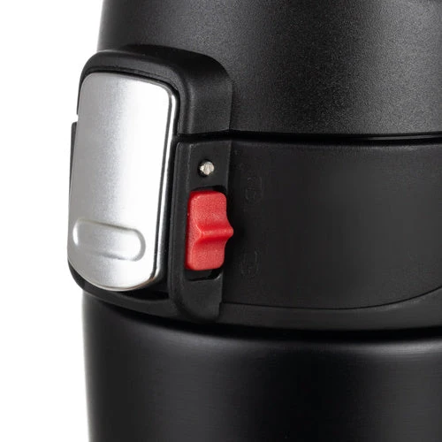 1 Thermobecher, auslaufsicher, hervorragende Wärmedämmung, Schwarz