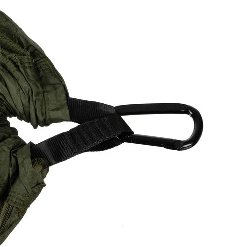 2er Hängematten-Set mit Moskitonetz und UV-Schutz, khaki