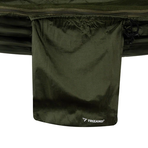2er Hängematten-Set mit Moskitonetz und UV-Schutz, khaki