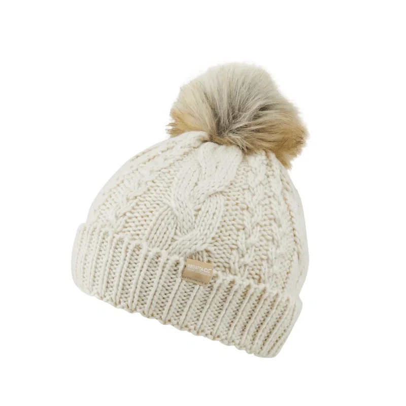 Regatta Women's Lovella VI Beanie Hat - Light Vanilla