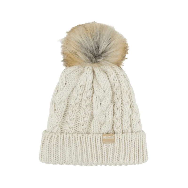 Regatta Women's Lovella VI Beanie Hat - Light Vanilla