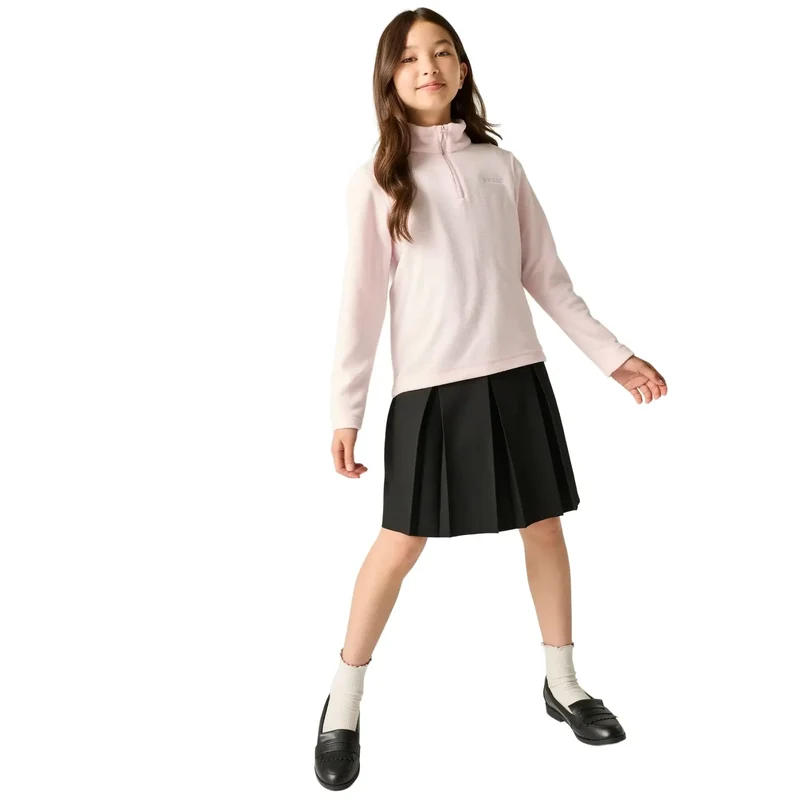 Regatta Kids' Hot Shot II Half Zip Fleece - Pink Haze