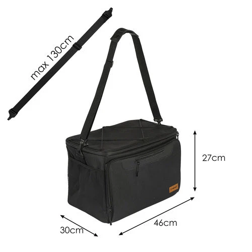 30L Thermotasche isolierend für Picknick schwarz