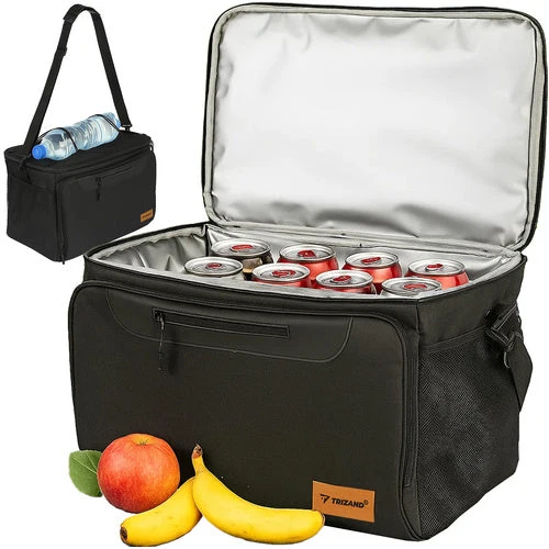 30L Thermotasche isolierend für Picknick schwarz