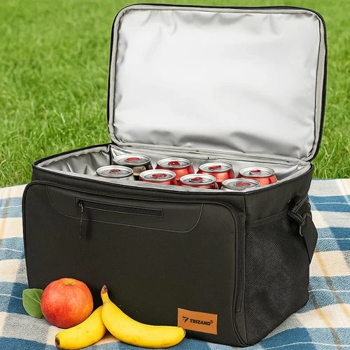 30L Thermotasche isolierend für Picknick schwarz