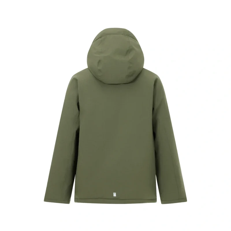 Regatta Kids' Hillain Warm Lined Jacket - Dark Khaki / Rooibos Tea