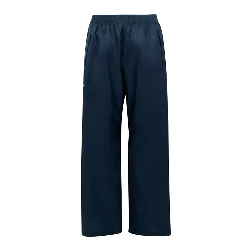 Regatta Kids' Pack-It Waterproof Overtrousers - Midnight