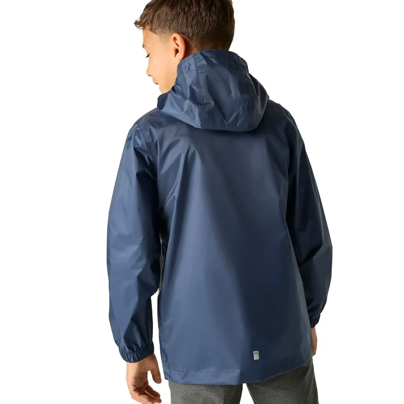 Regatta Kids' Pack It III Waterproof Jacket - Midnight
