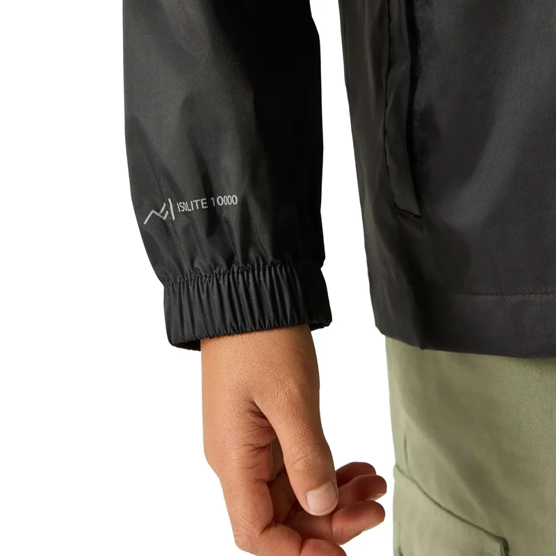 Regatta Kids' Pack It III Waterproof Jacket - Black