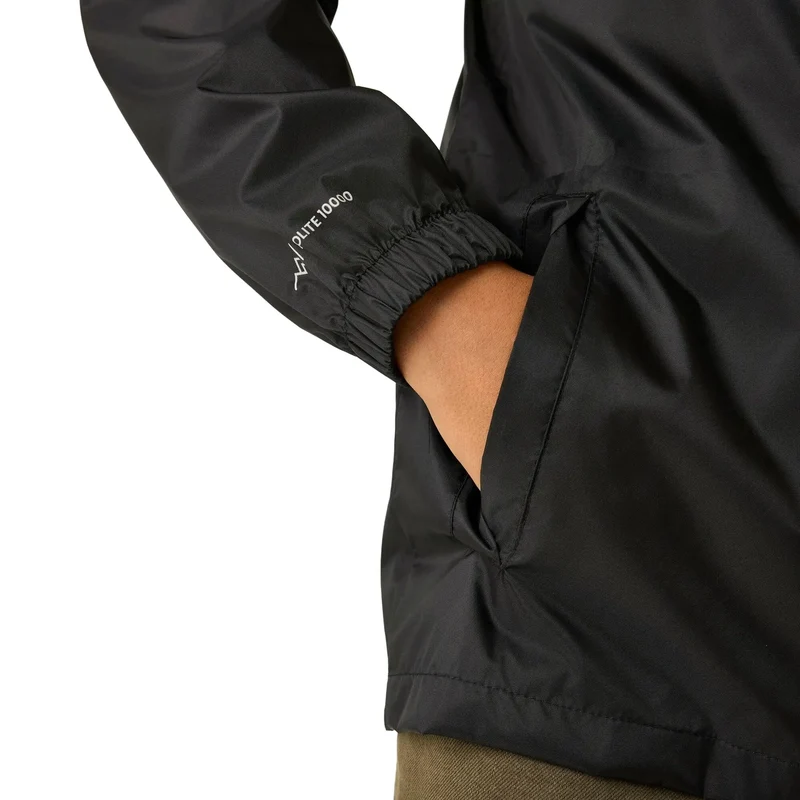 Regatta Kids' Pack It III Waterproof Jacket - Black