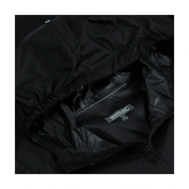 Regatta Kids' Pack It III Waterproof Jacket - Black