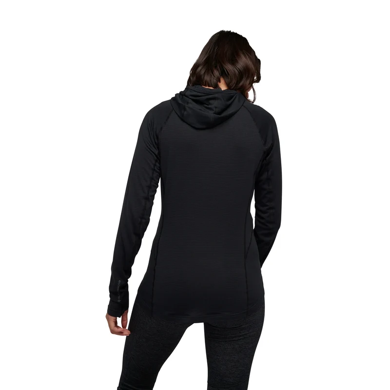 BD W's Coefficient LT Hybrid Hoody black