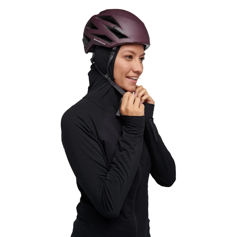 BD W's Coefficient LT Hybrid Hoody black