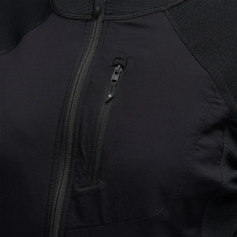BD W's Coefficient LT Hybrid Hoody black