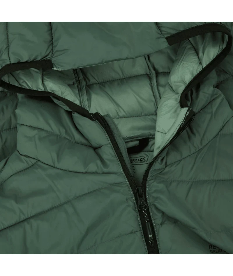 Regatta Men's Hooded Marizion Padded Jacket - Dark Forest Green
