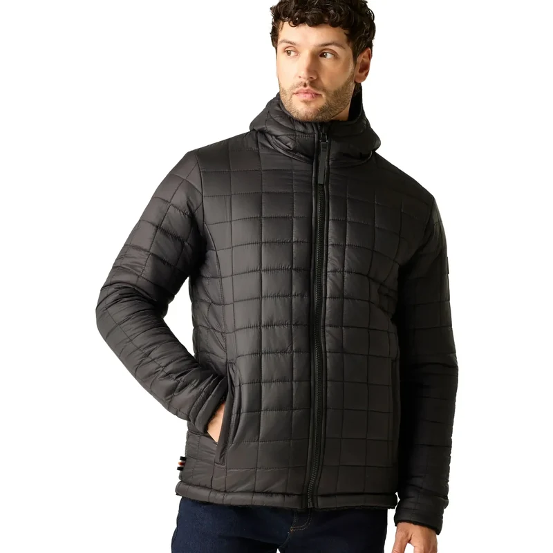 Regatta Men's Frankie Reversible Padded Jacket - Black