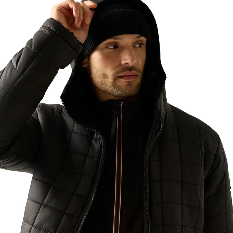 Regatta Men's Frankie Reversible Padded Jacket - Black