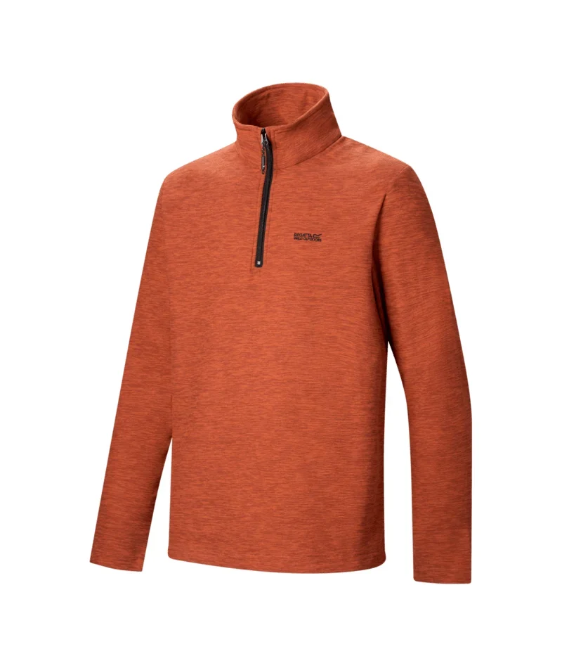 Regatta Men's Thompson Marl Fleece - Burnt Henna