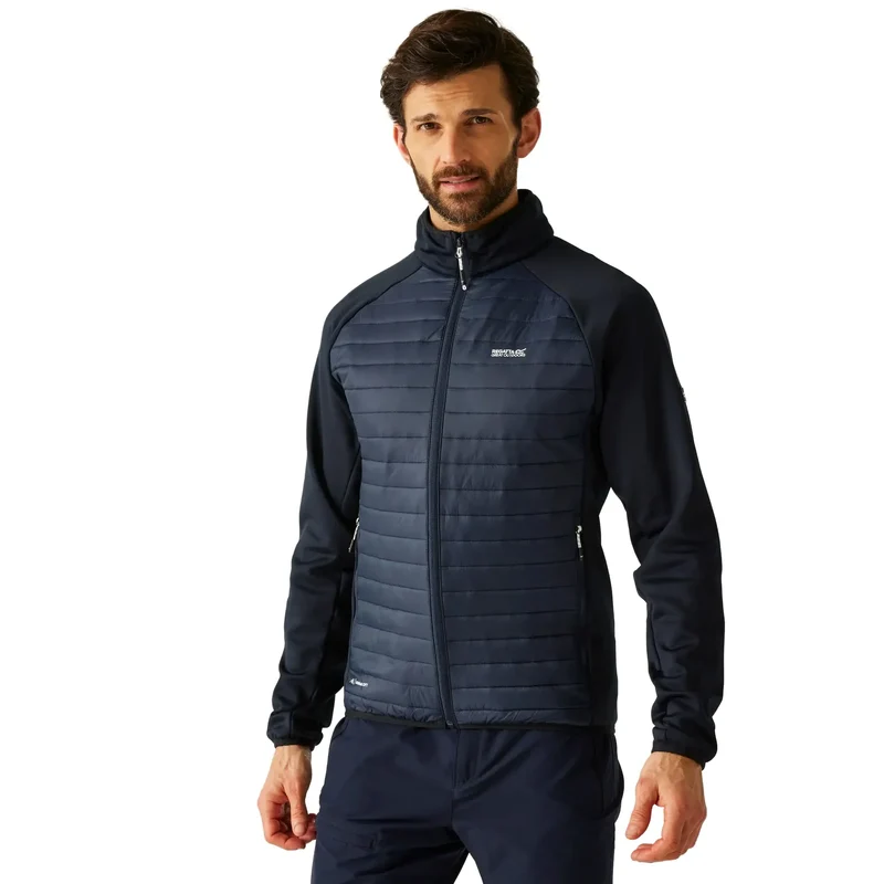 Regatta Men's Clumber Hybrid Jacket - Navy
