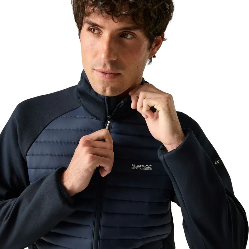 Regatta Men's Clumber Hybrid Jacket - Navy