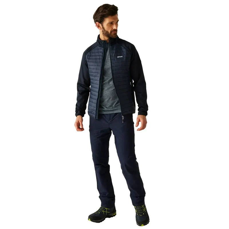 Regatta Men's Clumber Hybrid Jacket - Navy