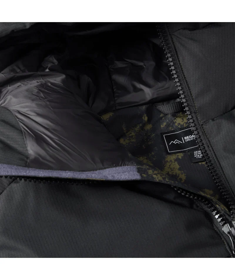 Regatta Men's Aldthorn Padded Jacket - Textured Print/Black