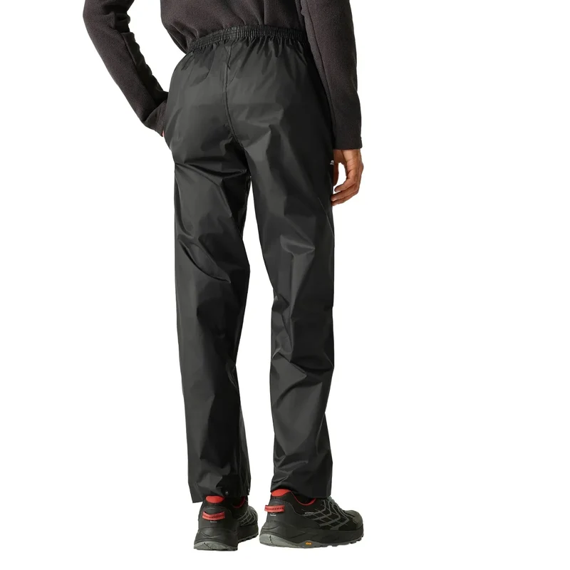 Regatta Men's Pack It Waterproof Overtrousers - Black