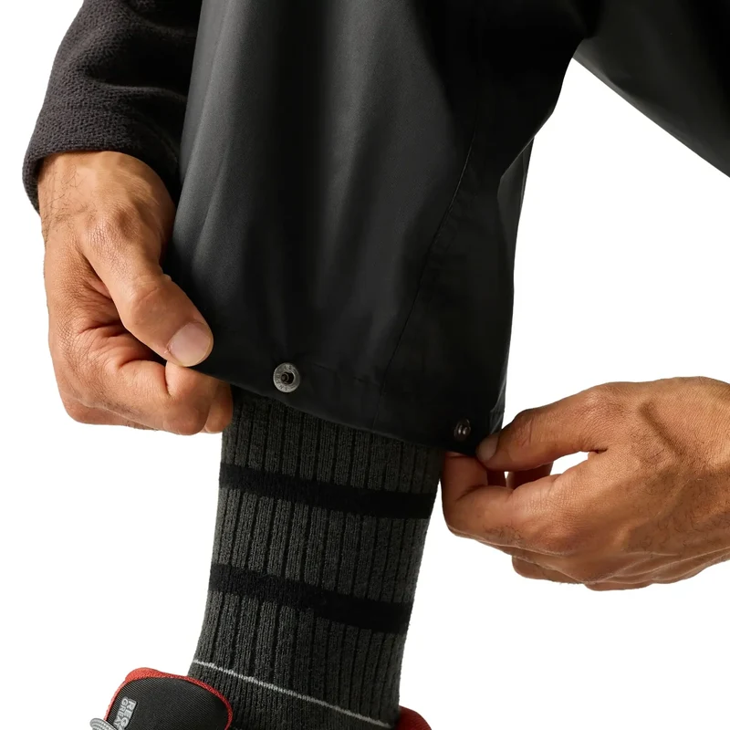 Regatta Men's Pack It Waterproof Overtrousers - Black